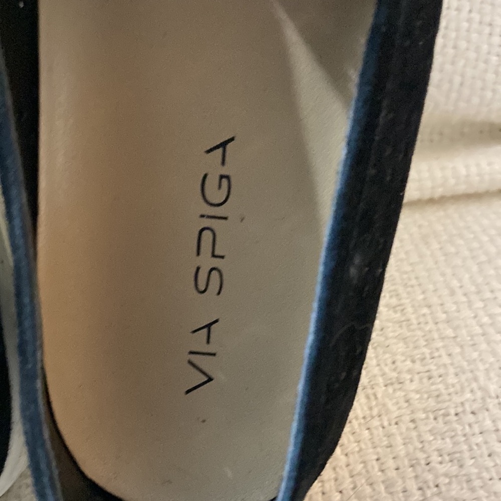 Women’s black suede slip ins - Picture 3 of 8